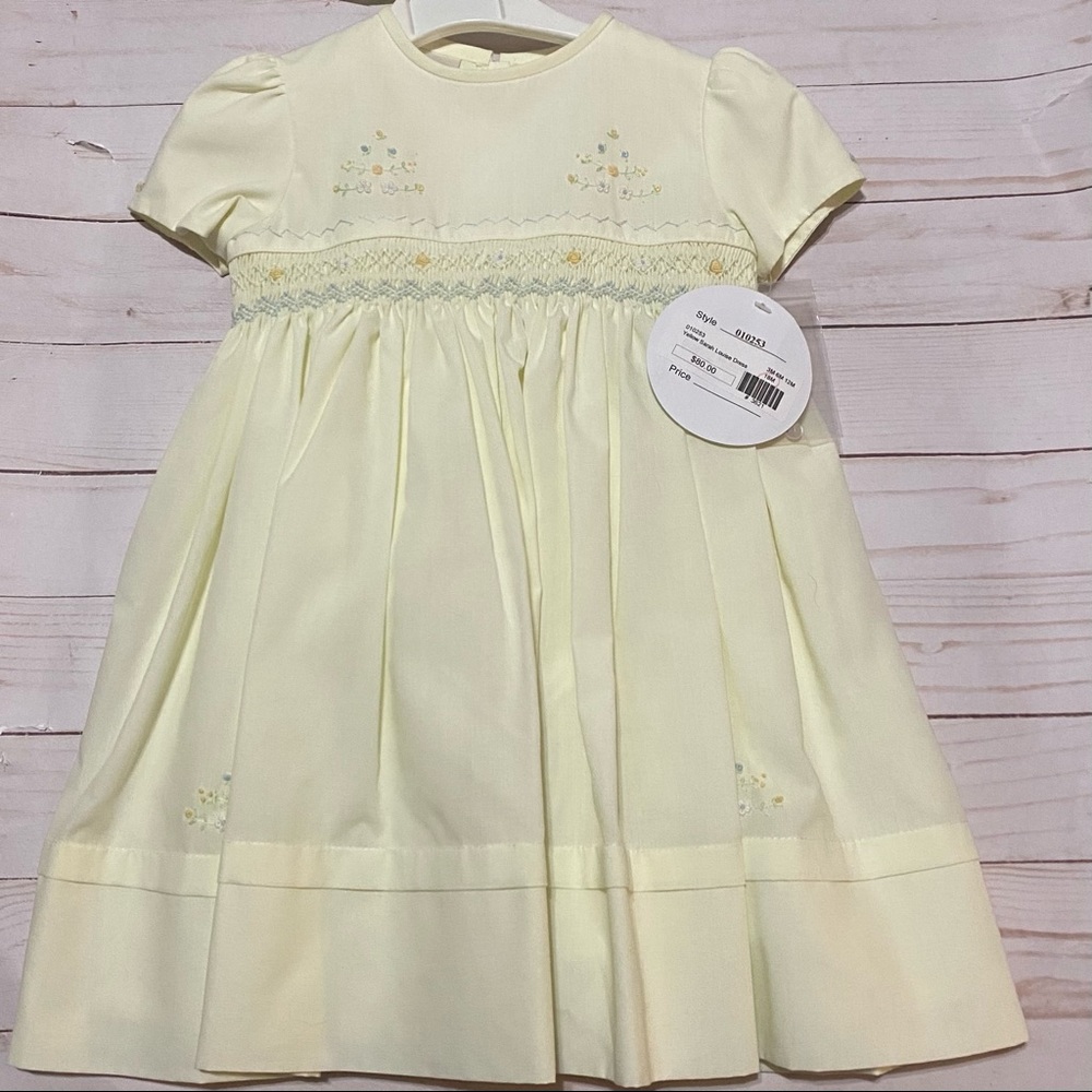 Sarah Louise Boutique, Smocked, Easter Dress. 18M